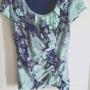 Ruffled top